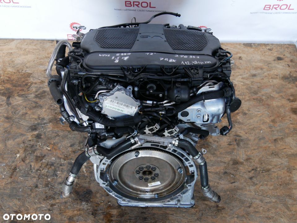 SILNIK MERCEDES E350 W212 3.5 V6 12' 276952  FILM - 4