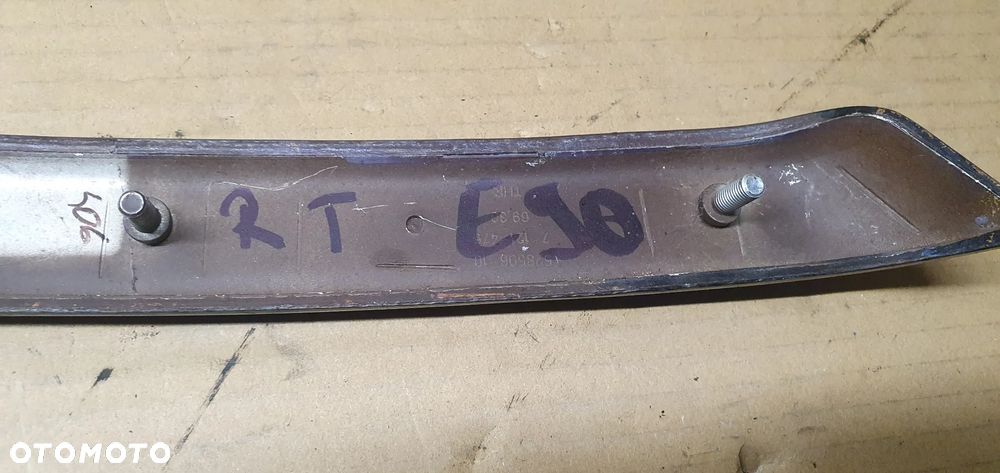 Dekor listwa ozdobna drzwi prawy tył drewno BMW 3 E90 E91 7121476 - 8