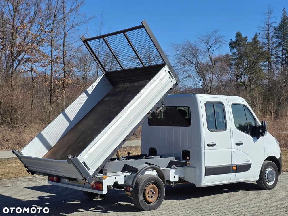 Renault Master 125 DCI Doka/Dubel Kabina Wywrotka/Kiper 3-Stronny ! Klima ! Super Stan  * Niski Przebieg ! Z Włoch  ! - 6