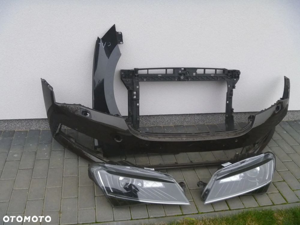 SKODA SUPERB III KOMBI ZDERZAK TYLNY DYFUZOR ŁADNY ORYGINAŁ - 10