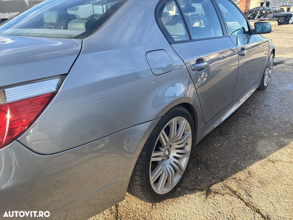 Aripa usa capota porbagaj bmw seria 5 e60 e61 silbergrau metallic a08 - 4