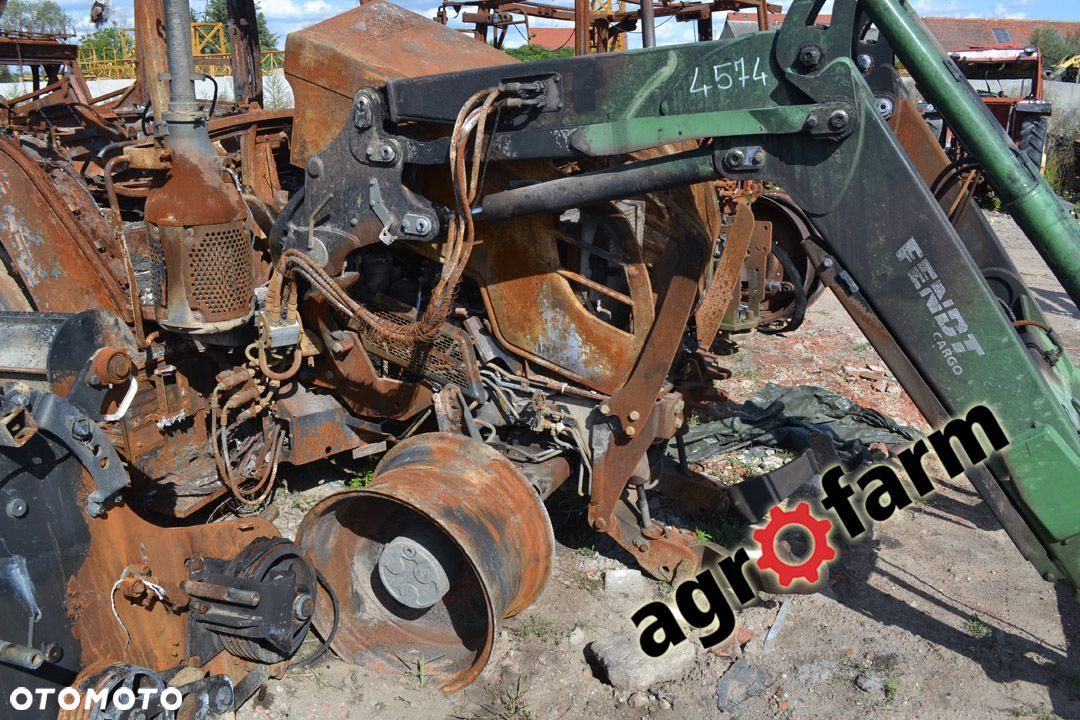Fendt części używane vario 312 311 310 309 308 silnik skrzynia most oś podnośnik zwolnica - 2
