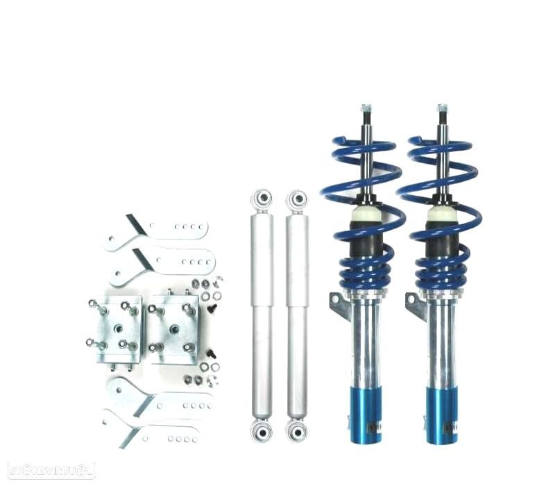 SUSPENSÃO REGULÁVEL COILOVER BLUE LINE PARA VOLKSWAGEN VW CADDY 2KA 2KB - 1