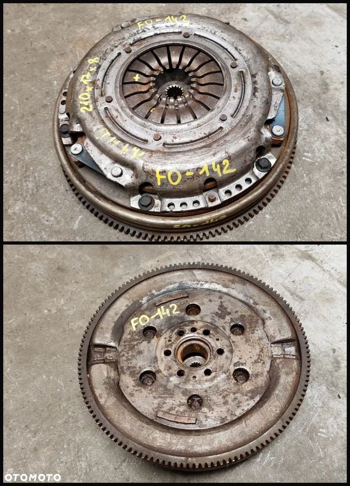 FORD DIESEL / BENZYNA SPRZĘGŁO KOŁO ZAMACHOWE TARCZA DOCISK DWUMAS - 9