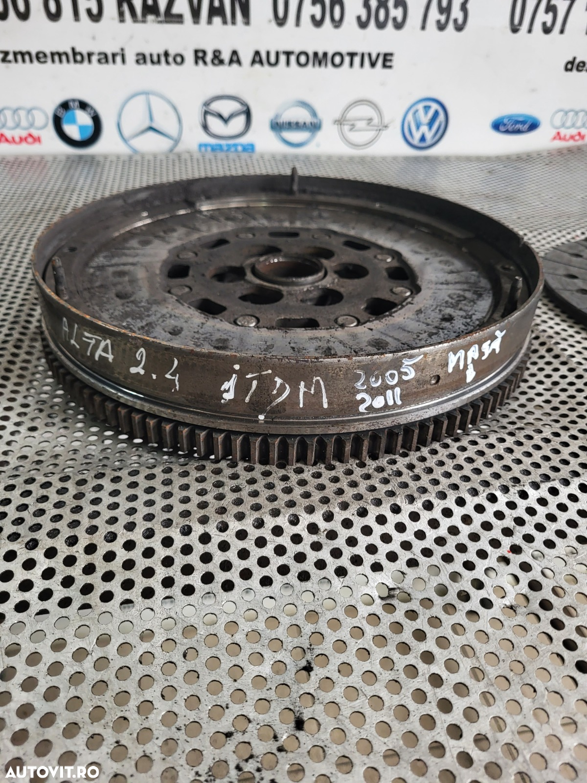Kit Ambreiaj Volanta Masa Dubla Alfa Romeo 2.4 Jtd An 2005-2006-2007-2008-2009-2010-2011 Cod 4150422 - 6