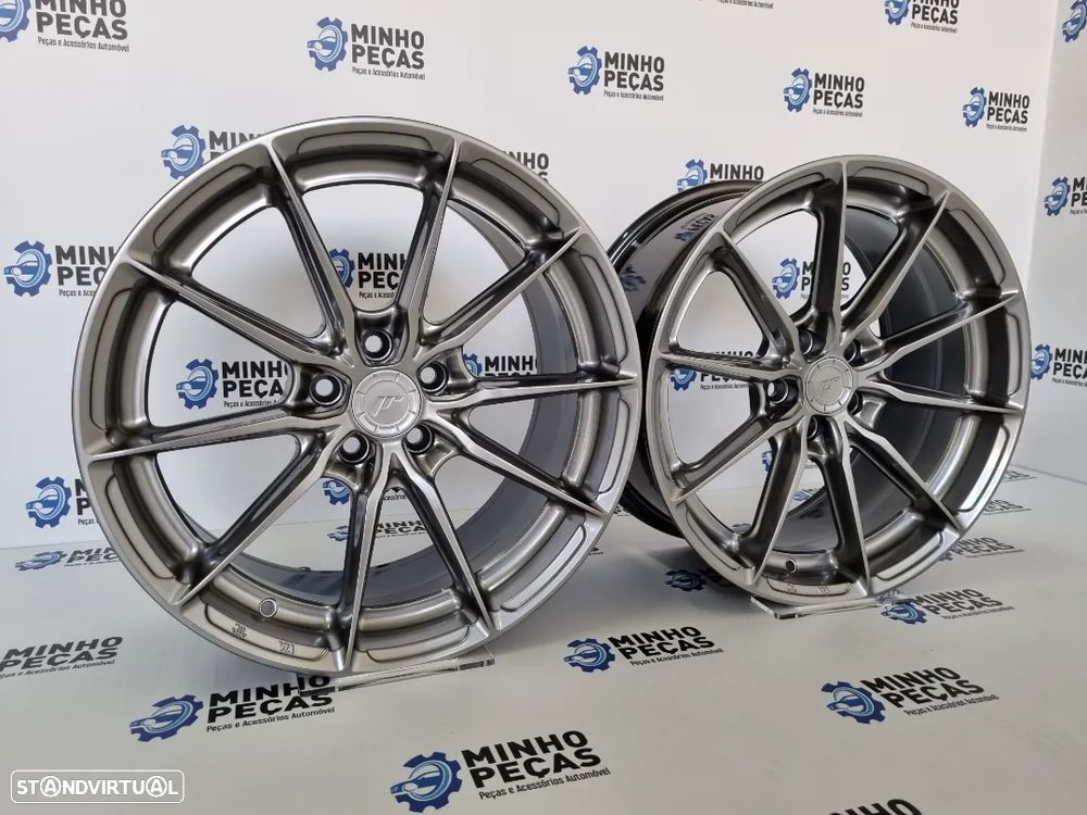 Jantes Japan Racing (JR37) em 17 (5x100) Hyper Black - 2