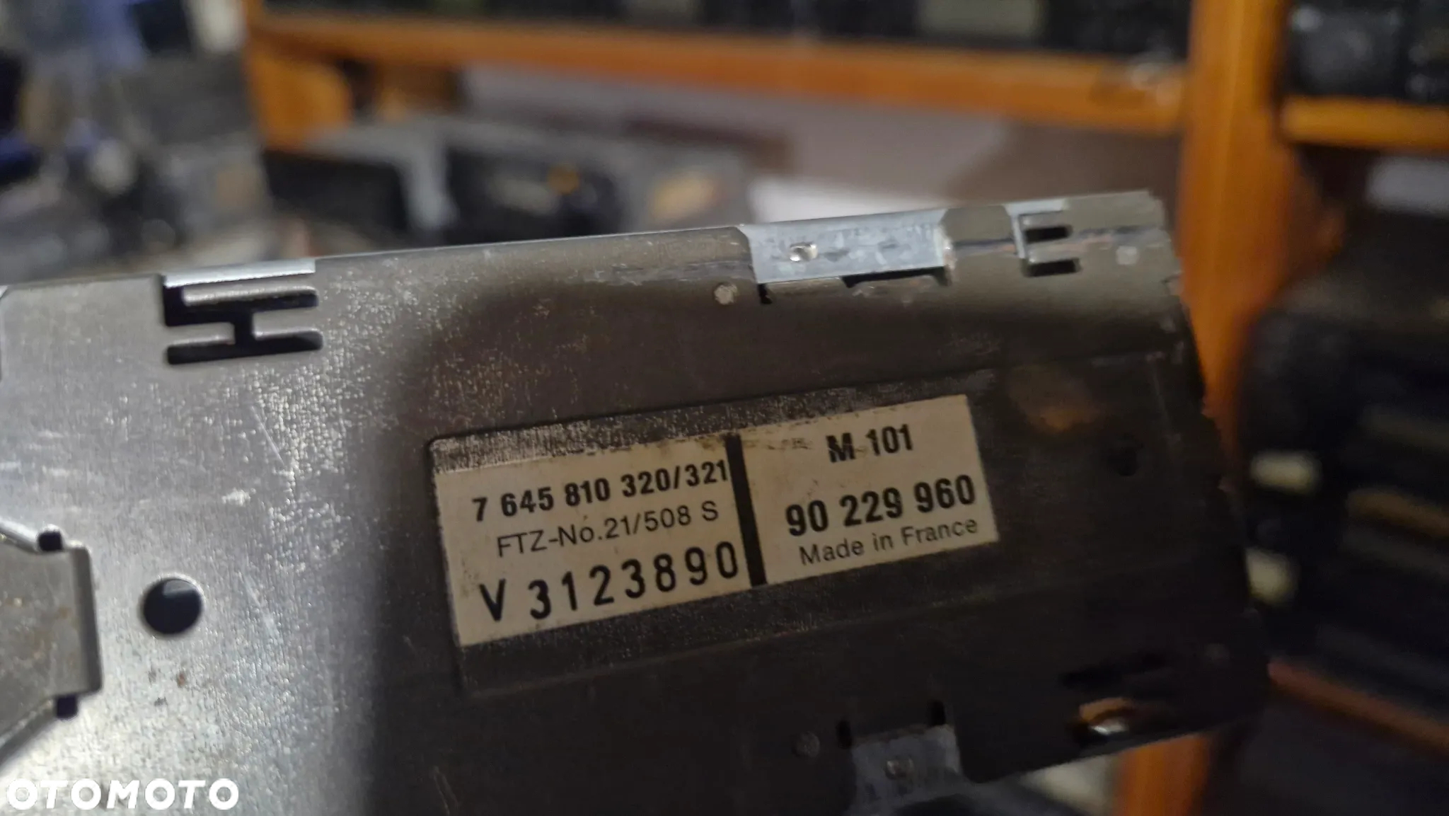 Radio M101 Oryginał Opel ascona kadet manta - 4
