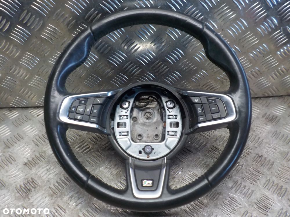 JAGUAR F-PACE KIEROWNICA CZARNA SKÓRA MULTIFUNKCJA