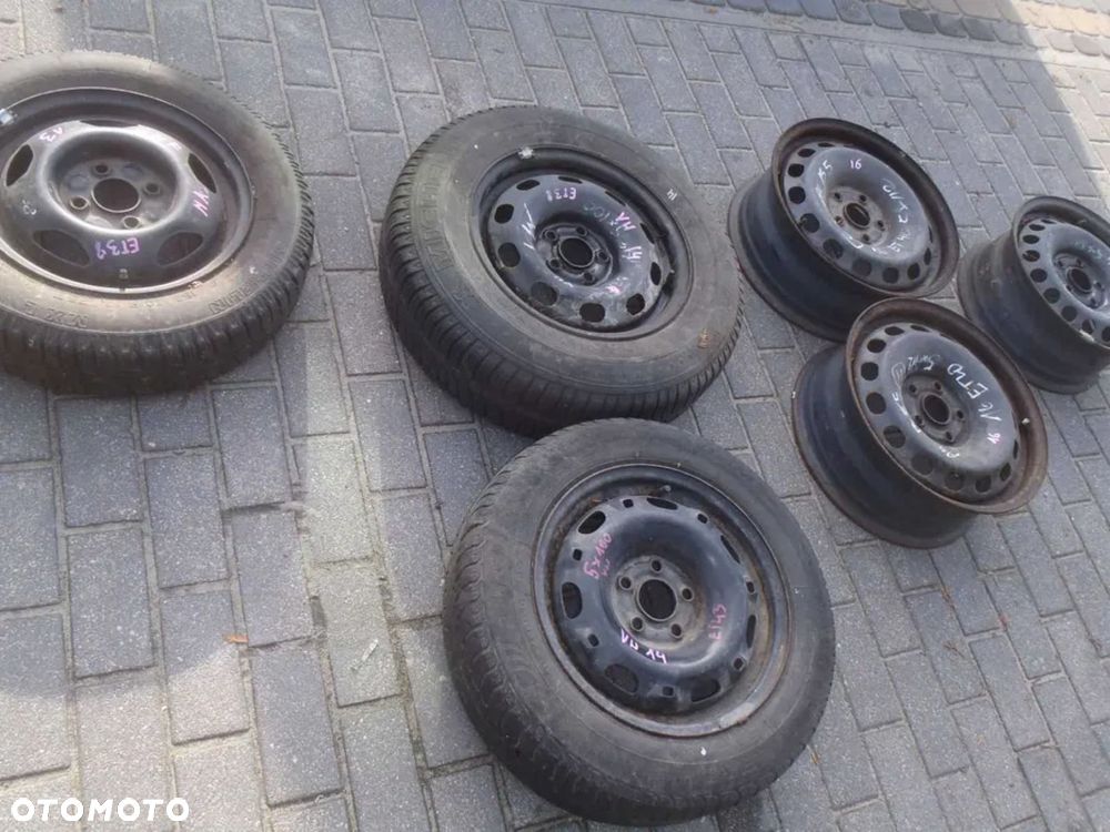 felga felgi koło fabia polo golf passat audi seat 5x110 14 jak nowa - 1