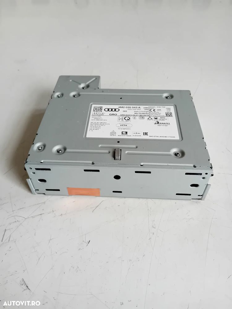 Unitate MMI Mib3 Audi A6 4K C8 Q5 Q7 4M Cod 4M2035043A 4M2035043 An 2018-2024 - 2
