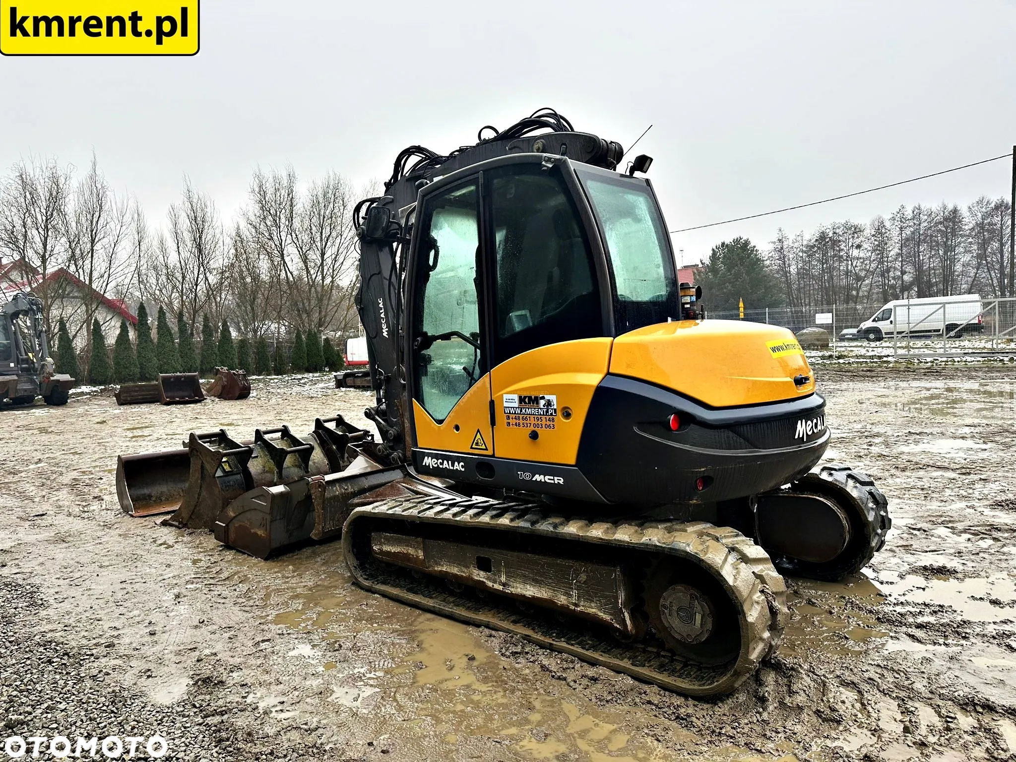 Mecalac 10 MCR KOPARKA GĄSIENICOWA 2015R. | JCB 8085 MECALAC 8 MCR - 15
