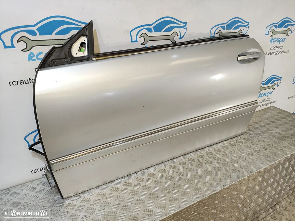 PORTA PORTAS FRENTE FRONTAL ESQUERDA MERCEDES BENZ CLASS CLK C209 W209 A2097200105 2097200105 FECHO ELEVADOR MOTOR PUXADOR VIDRO - 2