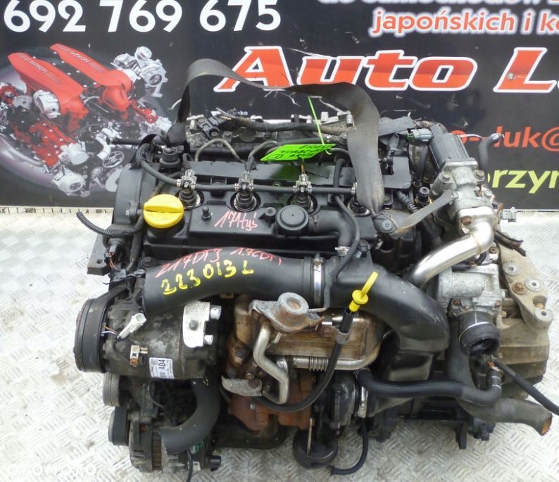 SILNIK OPEL ASTRA H 1.7 CDTI Z17DTJ 171 TYS  UKŁ. PALIW. - 1