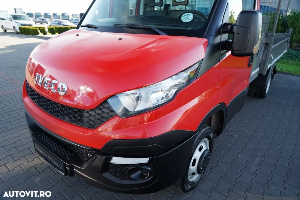 Iveco DAILY 35-130 / BASCULATOR SPATE / DUBLU / MANUAL / PIELE / EURO 6 - 20