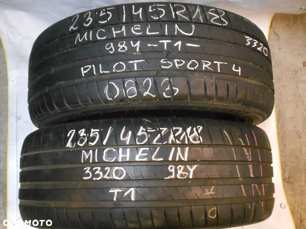 OPONY 235/45R18 MICHELIN PILOT SPORT 4 T1 DOT 0623 / 3320 6.3MM - 1