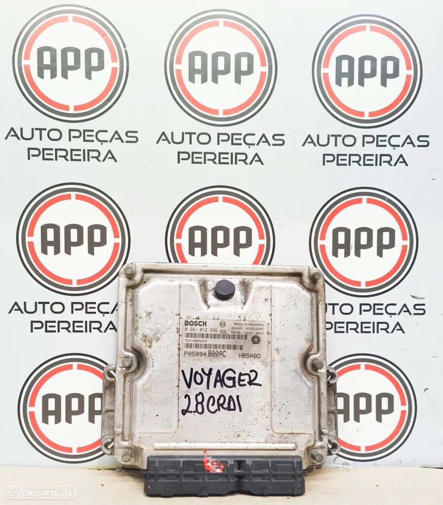 Centralina motor Crysler Voyager 2.8 Crdi referência esse 0281012999, P05094800 AC. - 1