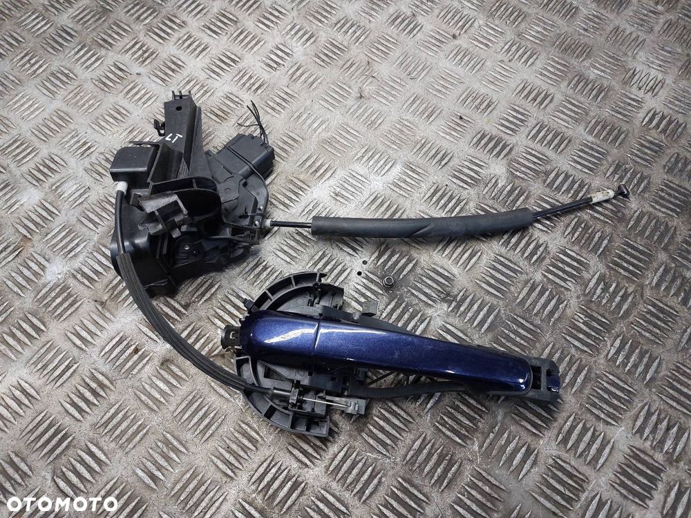 ZAMEK DRZWI LEWY TYŁ + KLAMKA JAGUAR XF X250 JJX 8X23-24995-DE - 1