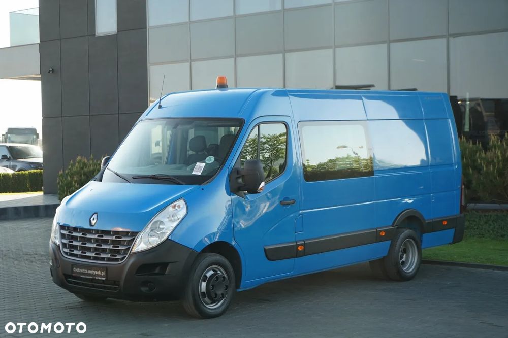 Renault MASTER / BLASZAK / FURGON / BRYGADÓWKA 7 MIEJSC  / SPROWADZONY - 6