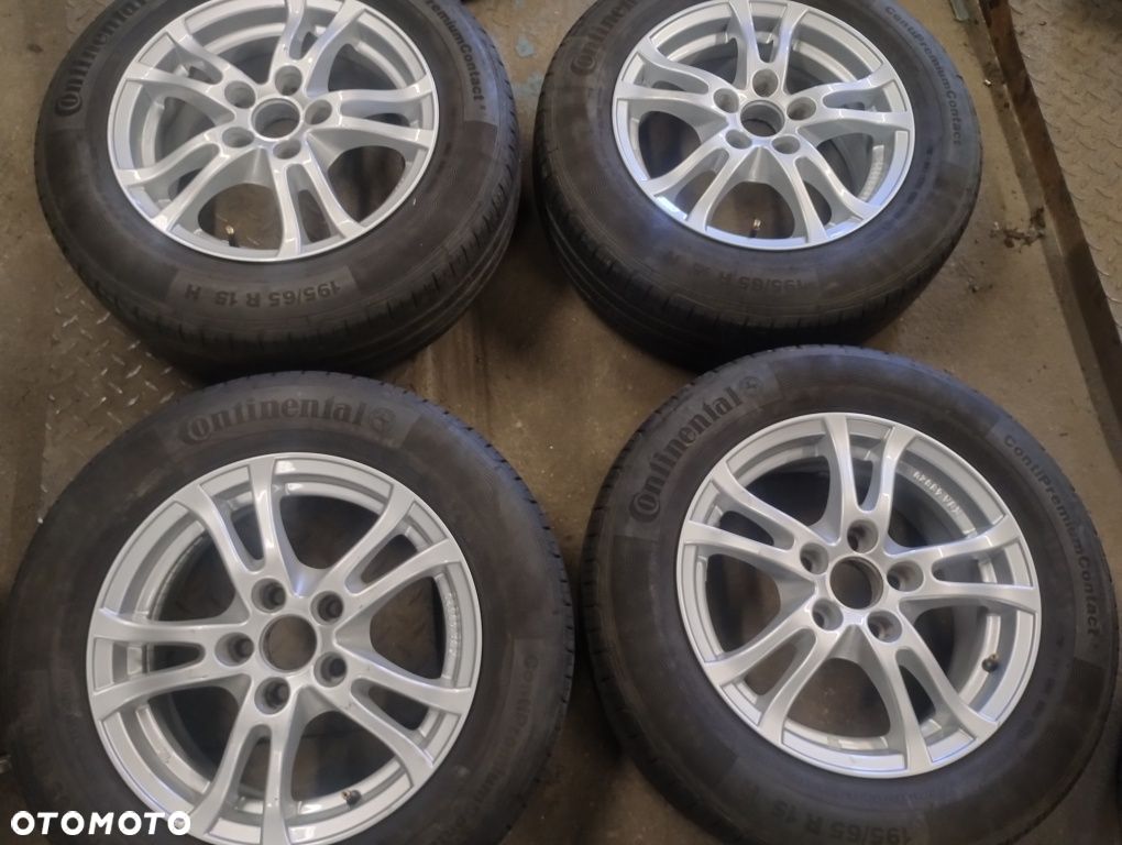 5x110 15 cali koła do samochodów Opel Saab itp 195.65.15 opony - 1