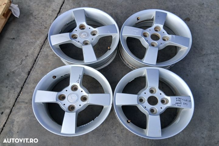 Jante aliaj 15 - set E15X6JH2 A4544010401 R15 E15X6JH2 A4544010401 R1 - 2