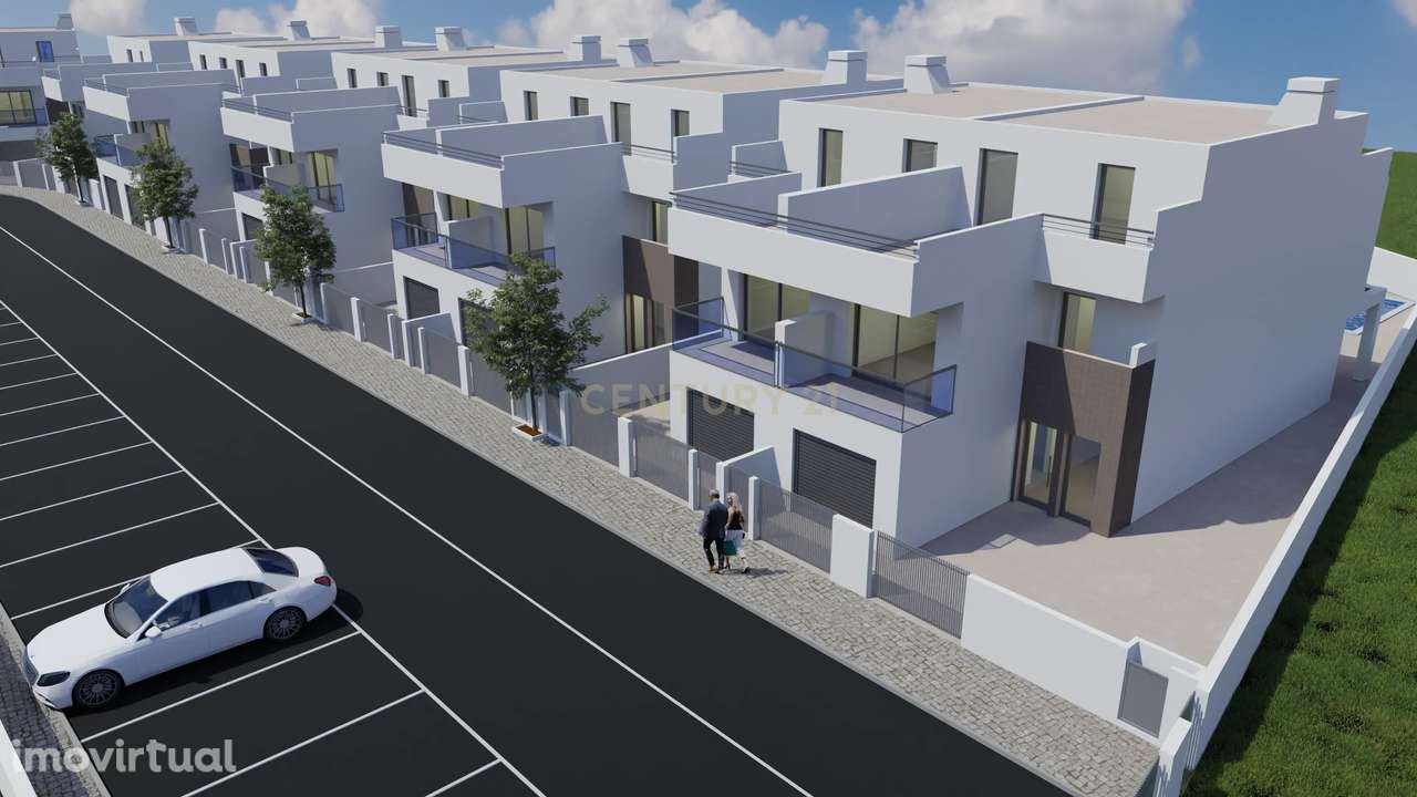 Luxuosa Moradia T3 em Construção com Piscina em Vila Real de Santo Ant - Grande imagem: 2/24