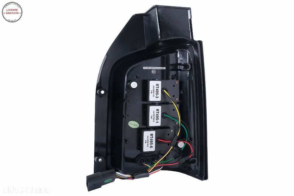 Stopuri Full LED VW Transporter V T5 Facelift (2010-2015) Rosu Fumuriu- livrare gratuita - 19