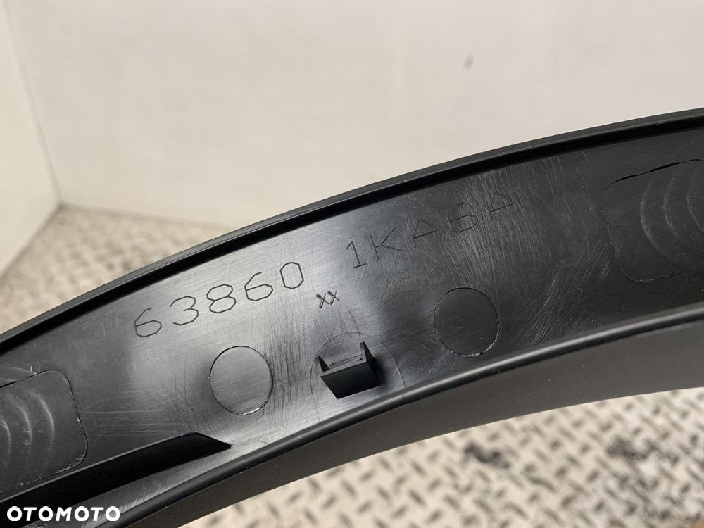 NOWA ORYGINALNA LISTWA BŁOTNIKA PRAWY PRZÓD PRAWA PRZEDNIA NISSAN JUKE F15 11-17 63860-1KA6A - 6
