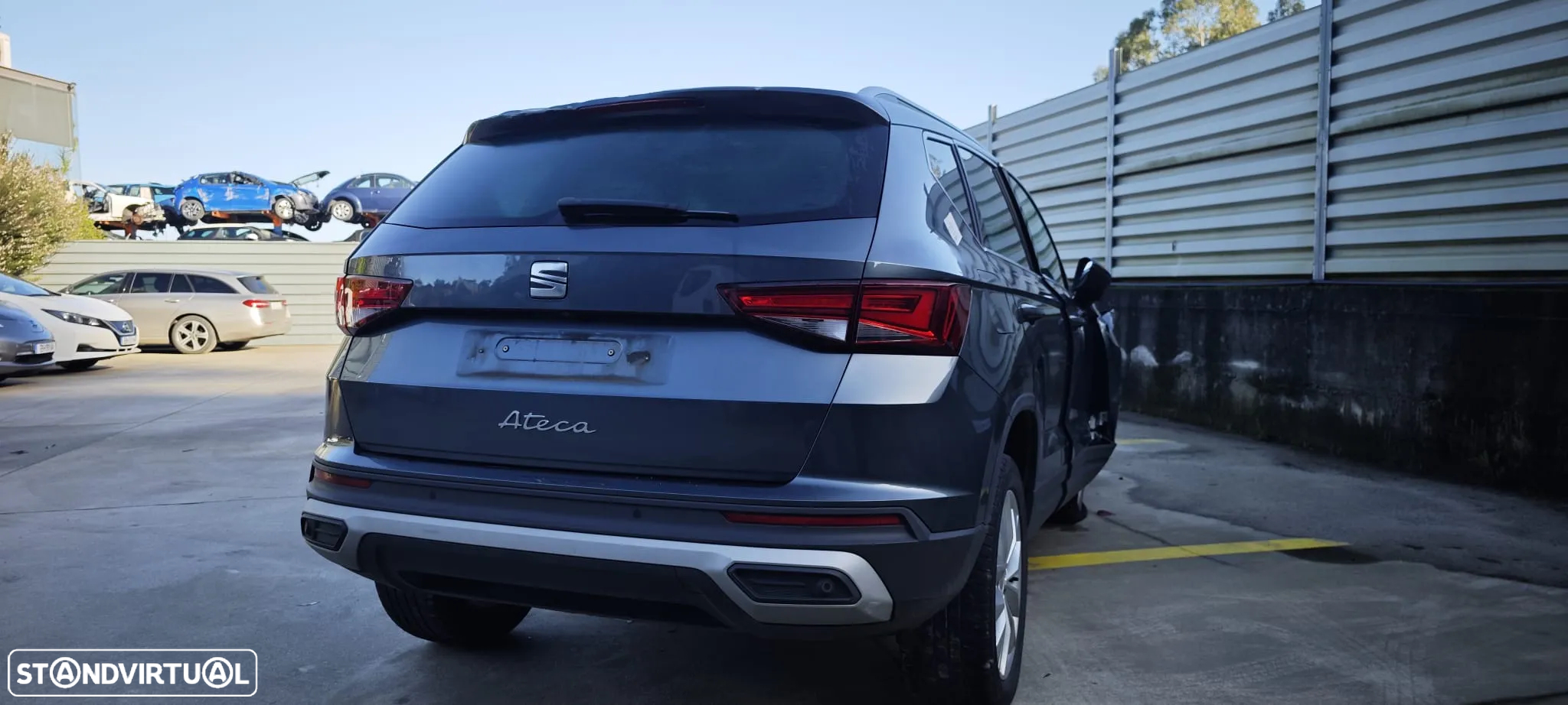 SEAT ATECA 2.0 TDI 150 CV CAIXA DSG MOTOR DTT DE 2021 EM CENTRO DE ABATE - 2