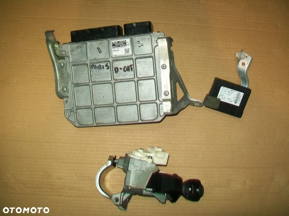 toyota auris 07-09 komputer zestaw kluczyk - 1
