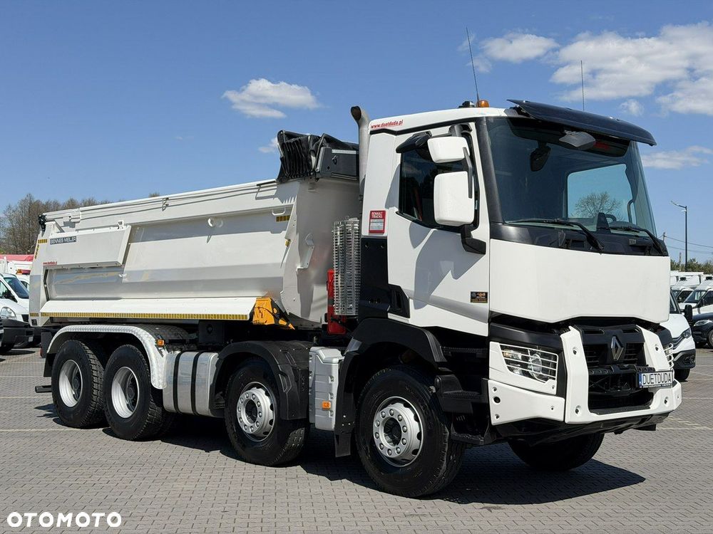 Renault C 460 Comfort 8X4 Wywrotka TYLNOZSYPOWA MEILLER KIPPER P436 - 9