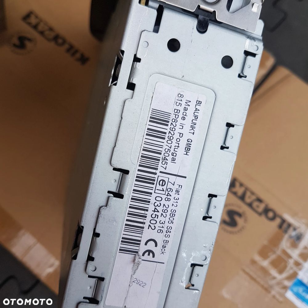 radio cd mp3 fiat 500 07- blaupunkt gmbh  fiat 312 sb05 - 10