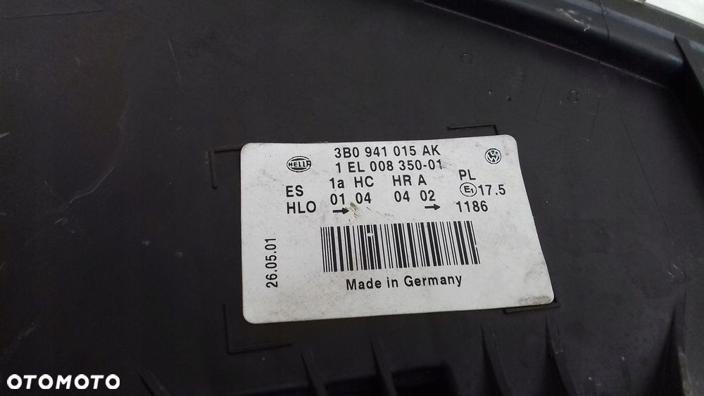 LAMPA LEWY PRZÓD PRZEDNIA 3B0941015AK VW PASSAT B5 LIFT 00-05 - 6