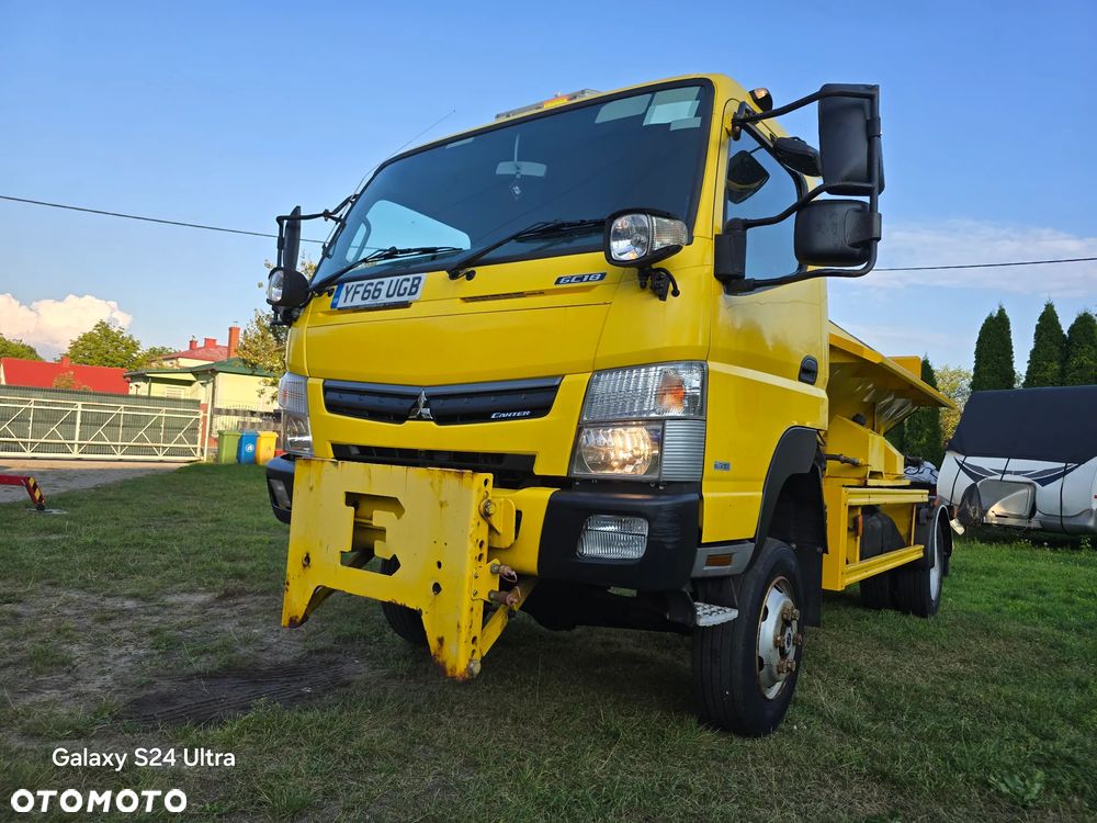 Mitsubishi 4x4 canter fuso daily 6c18 pługopiaskarka piaskarka solarka hydraulika econ Schmidt - 38
