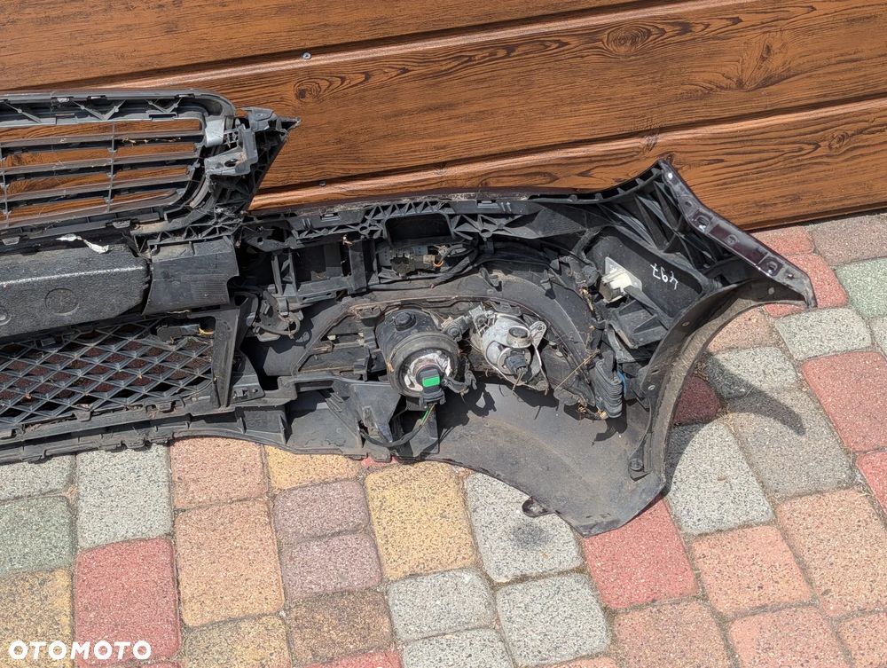ZDERZAK MASKA PAS PRZEDNI BŁOTNIKI PRZÓD MERCEDES C-KLASA W204 LIFT 2.2 CDI 497 - 6