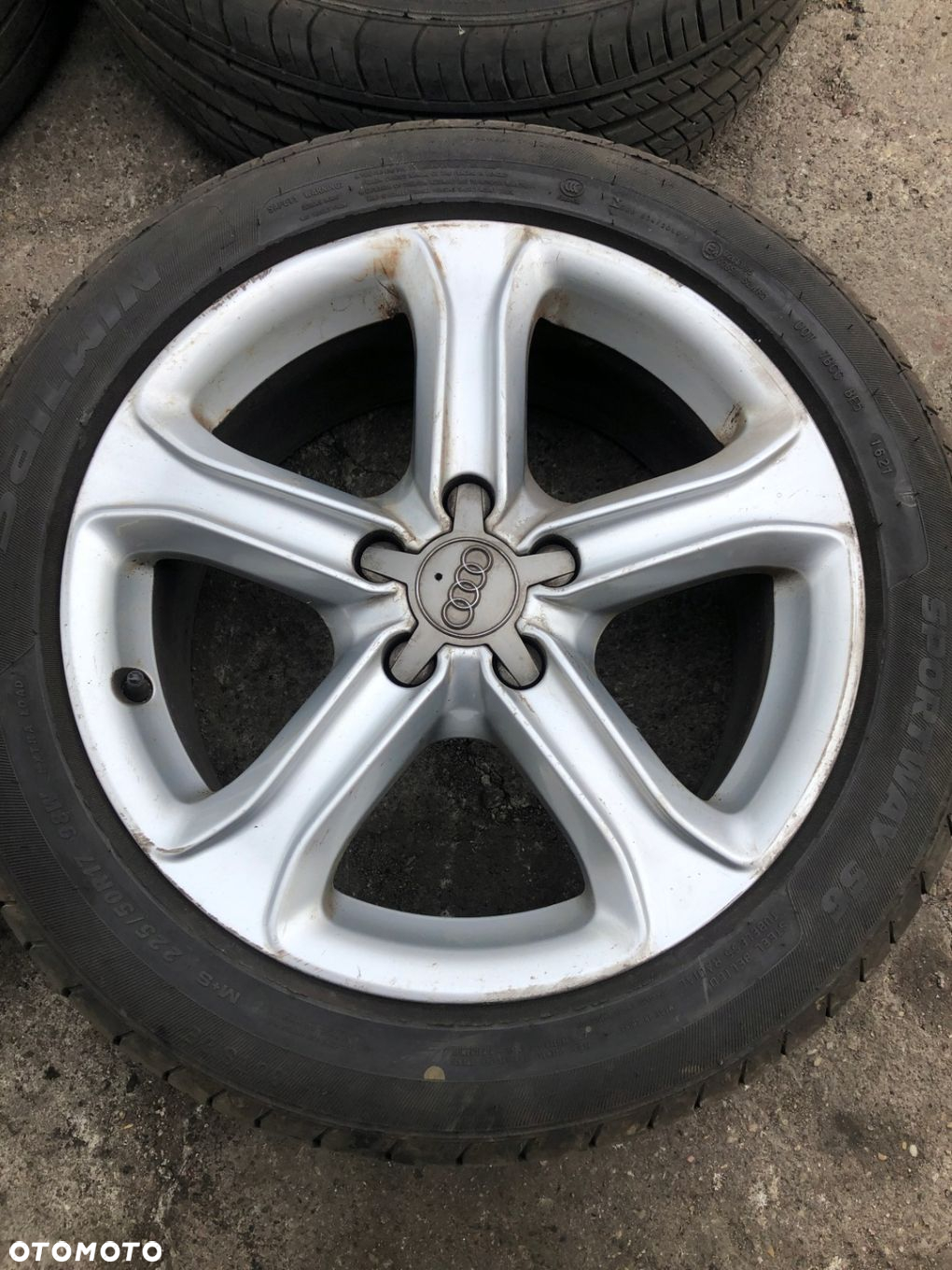 FELGI AUDI ORYGINAŁ 7.5Jx17H2 ET45 8K0601025BK - 2