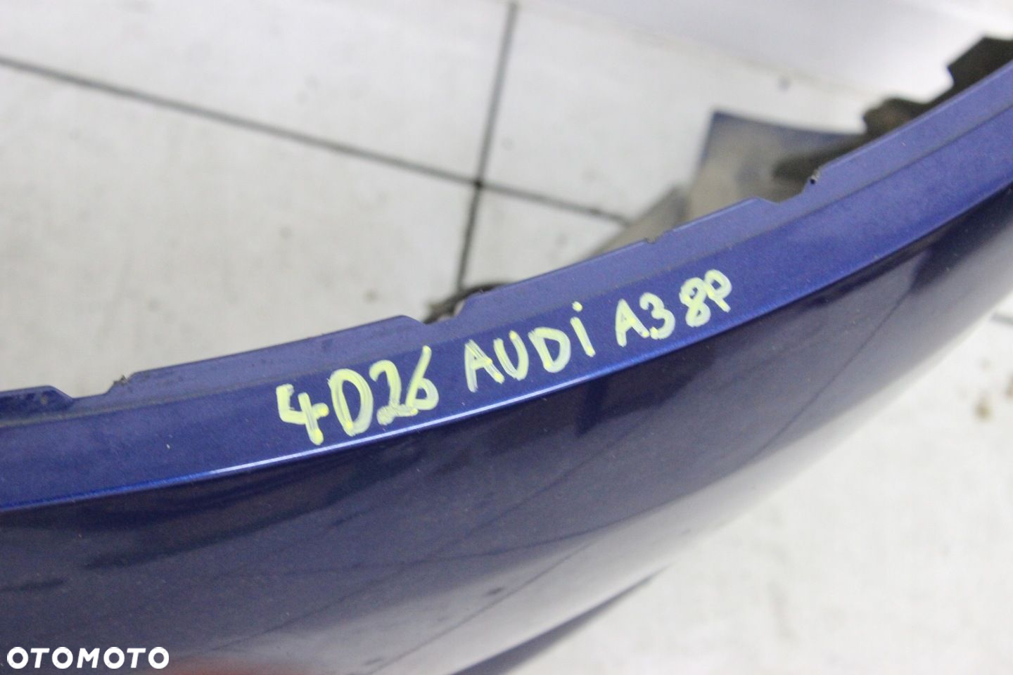 AUDI A3 II 8P LIFT 2008R- ZDERZAK PRZÓD PRZEDNI GRILL LX5Q - KOD LAKIERU - 16