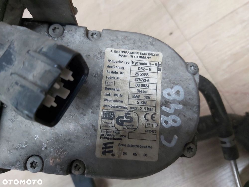 Toyota Corolla E12 Verso Avensis T25 WEBASTO ogrzewanie postojowe D4D - 4