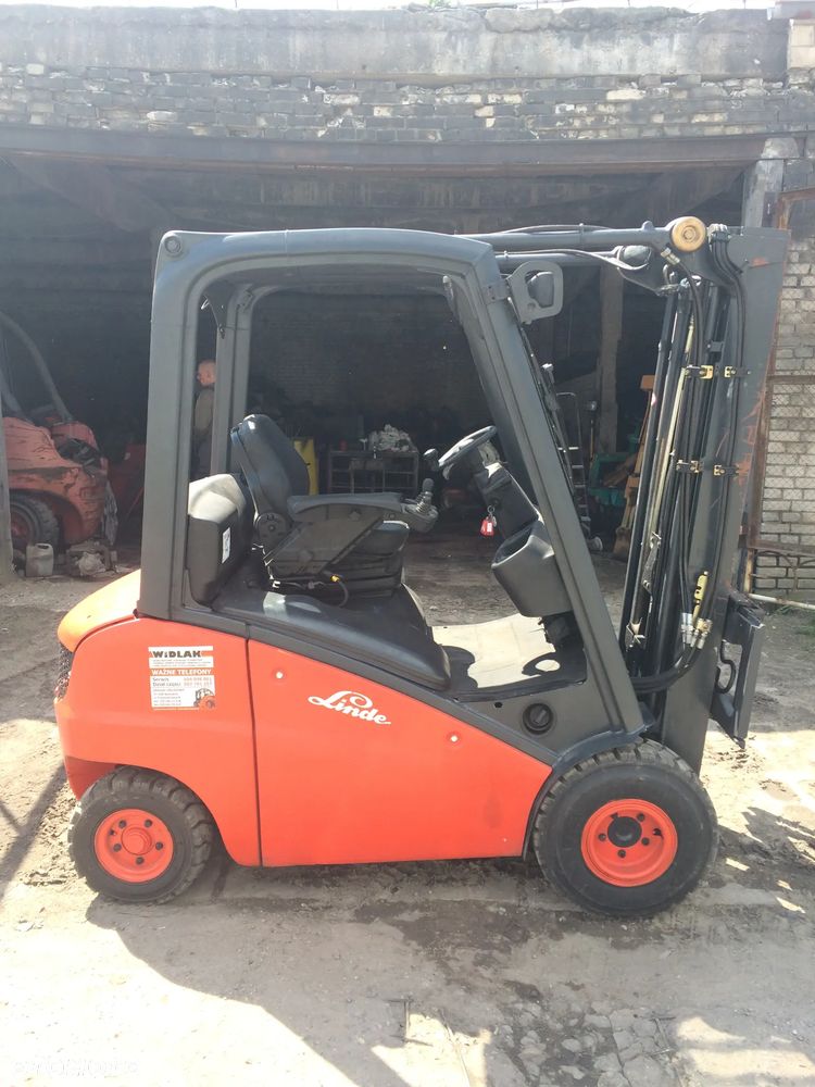 Linde [2015] WÓZEK WIDŁOWY LINDE H20D diesel 2tony - 3