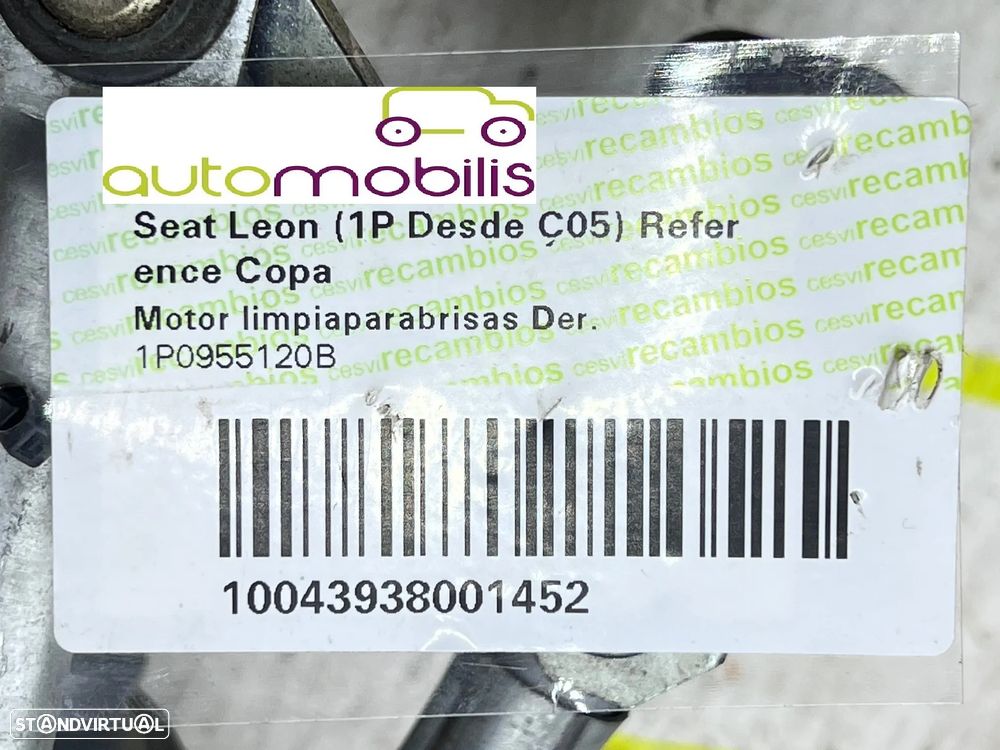Limpa Vidros Direito SEAT LEON (1P) Ref. 1P0955120D - NO. 340081 - 5