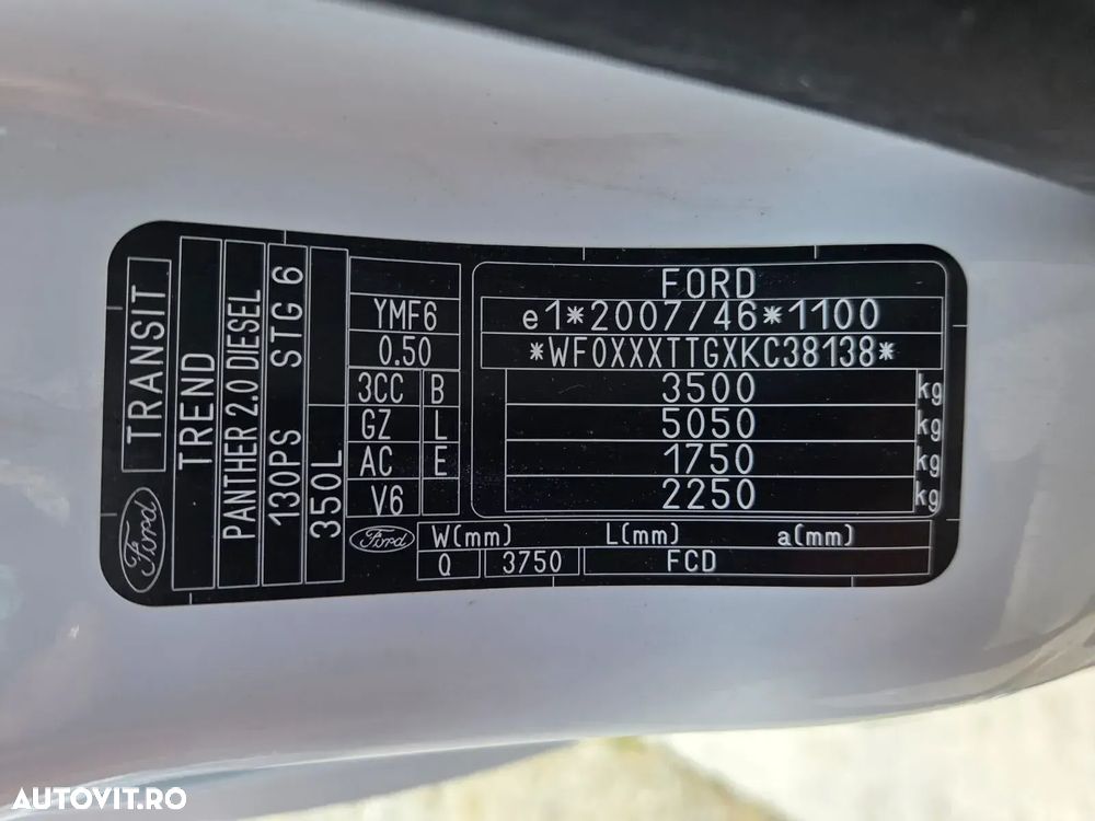 Ford Transit L3H3 Frigorific Refrigerare 0'grade Konvekta - 38