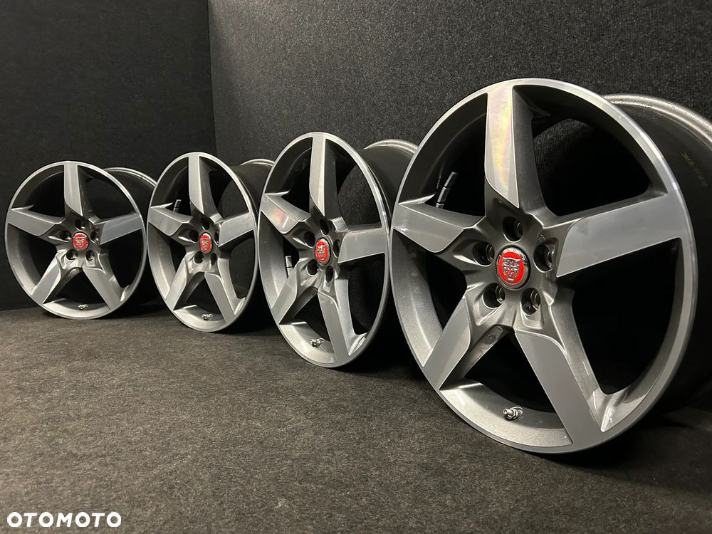 Alufelgi Jaguar XE, XF 18 cali 5x108 4szt. Jak Nowe z czujnikami! - 2