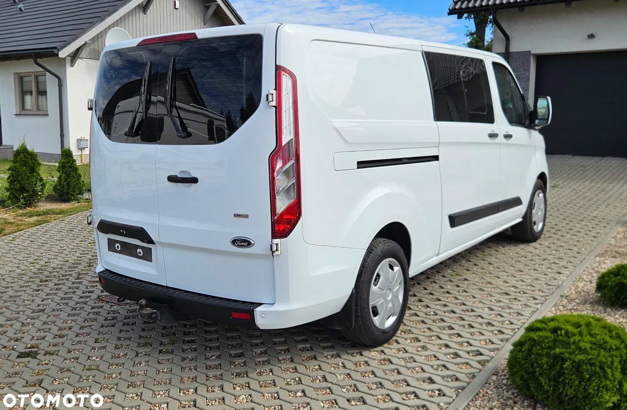 Ford Transit Custom 2.0d 170KM L2 Long 6 osobowy brygadówka bogate wyposażenie - 4