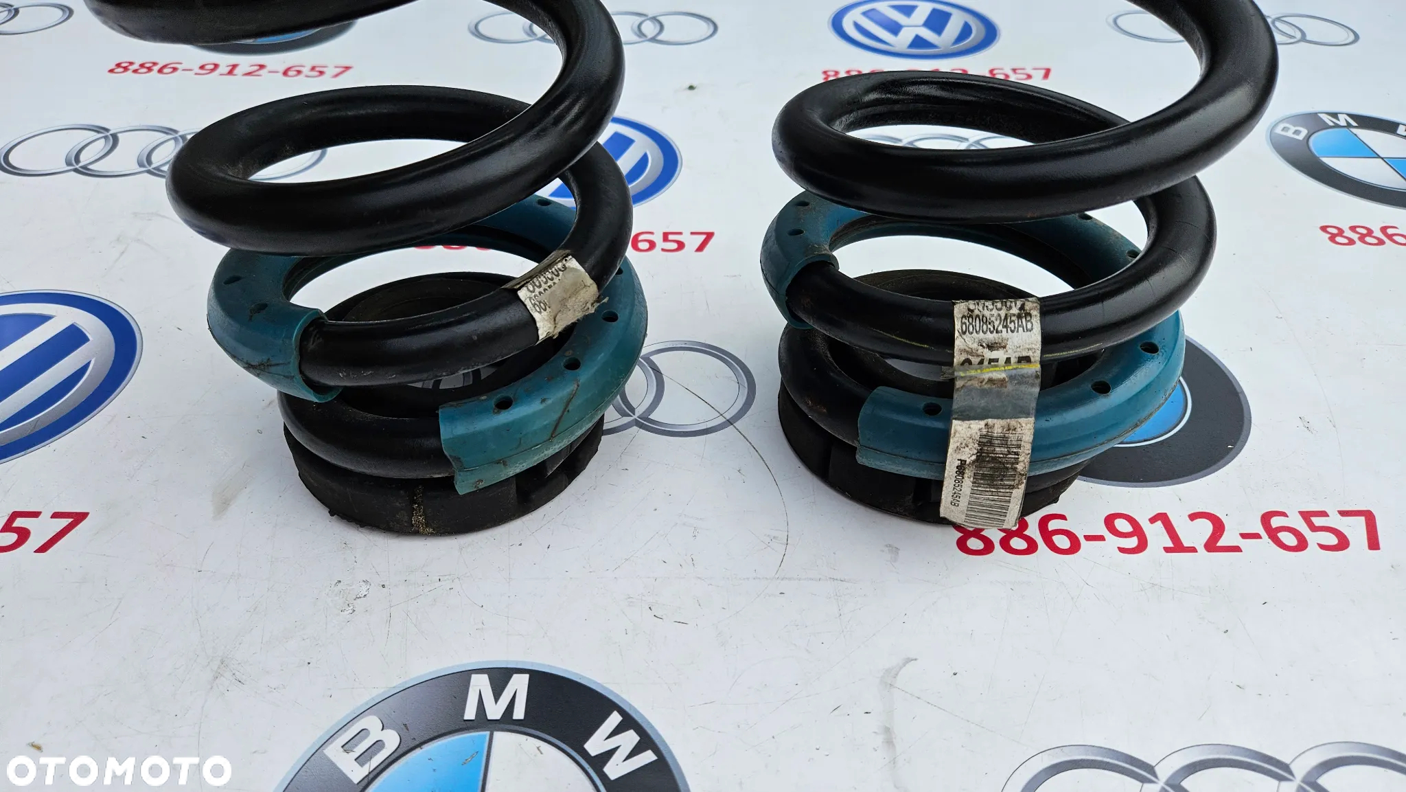 Dodge Durango III Sprężyna zawieszenia tylnego Sprężyny tył  IDEALNE  68085245AB - 5