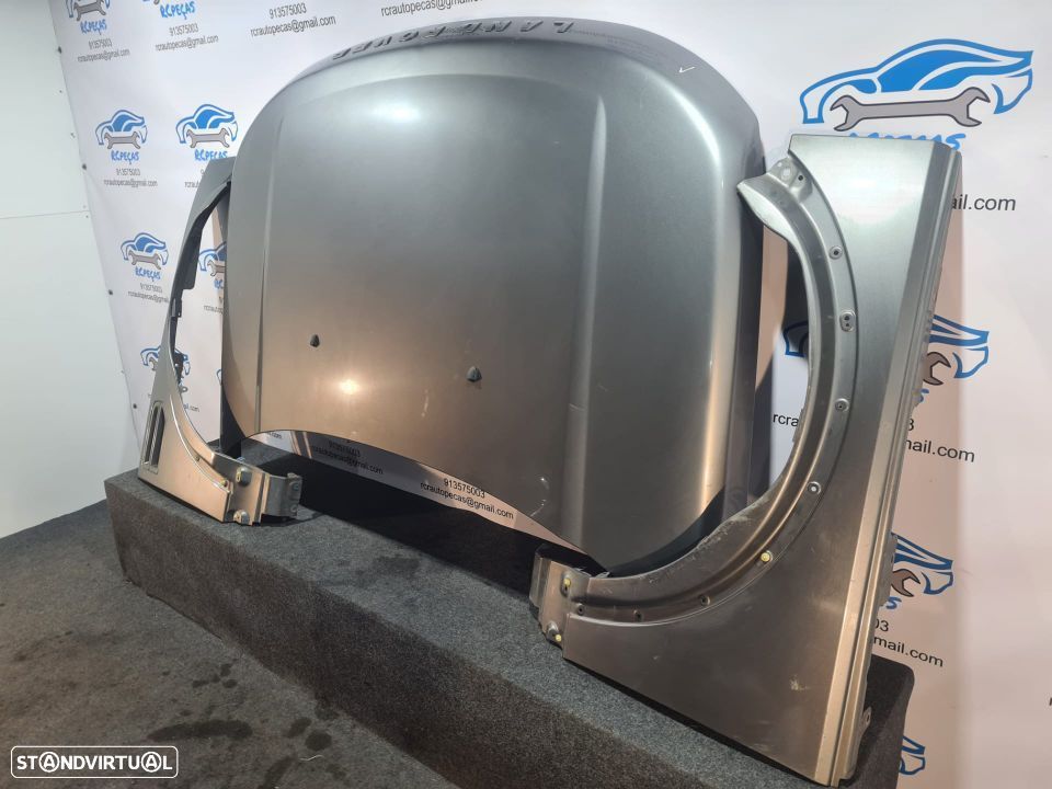 FRENTE COMPLETA LAND ROVER DISCOVERY III 3 MK3 CAPOT PARACHOQUES GUARDALAMAS OTICAS GRELHA AROS - 14