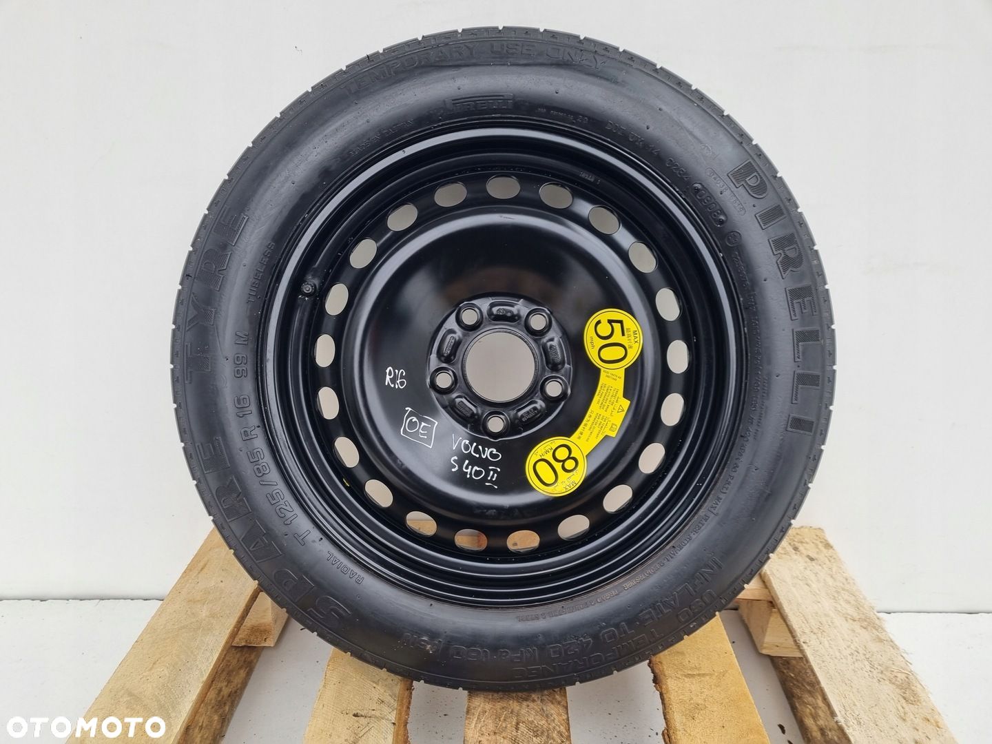 Volvo S40 II V50 C30 KOŁO DOJAZDOWE dojazdówka 125/85 R16 30683913 2160823 - 1