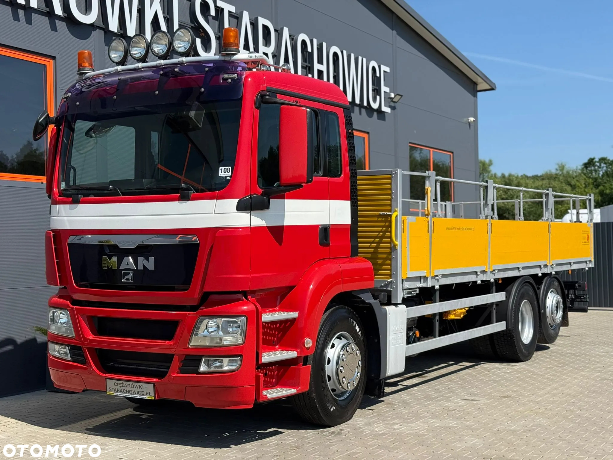 MAN TGS TGX E5 26.320  / skrzynia / platforma / oś skrętna - 3