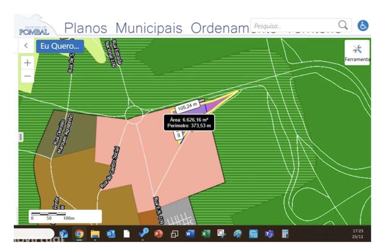 Terreno urbanizável no Carriço, Pombal - Grande imagem: 3/9