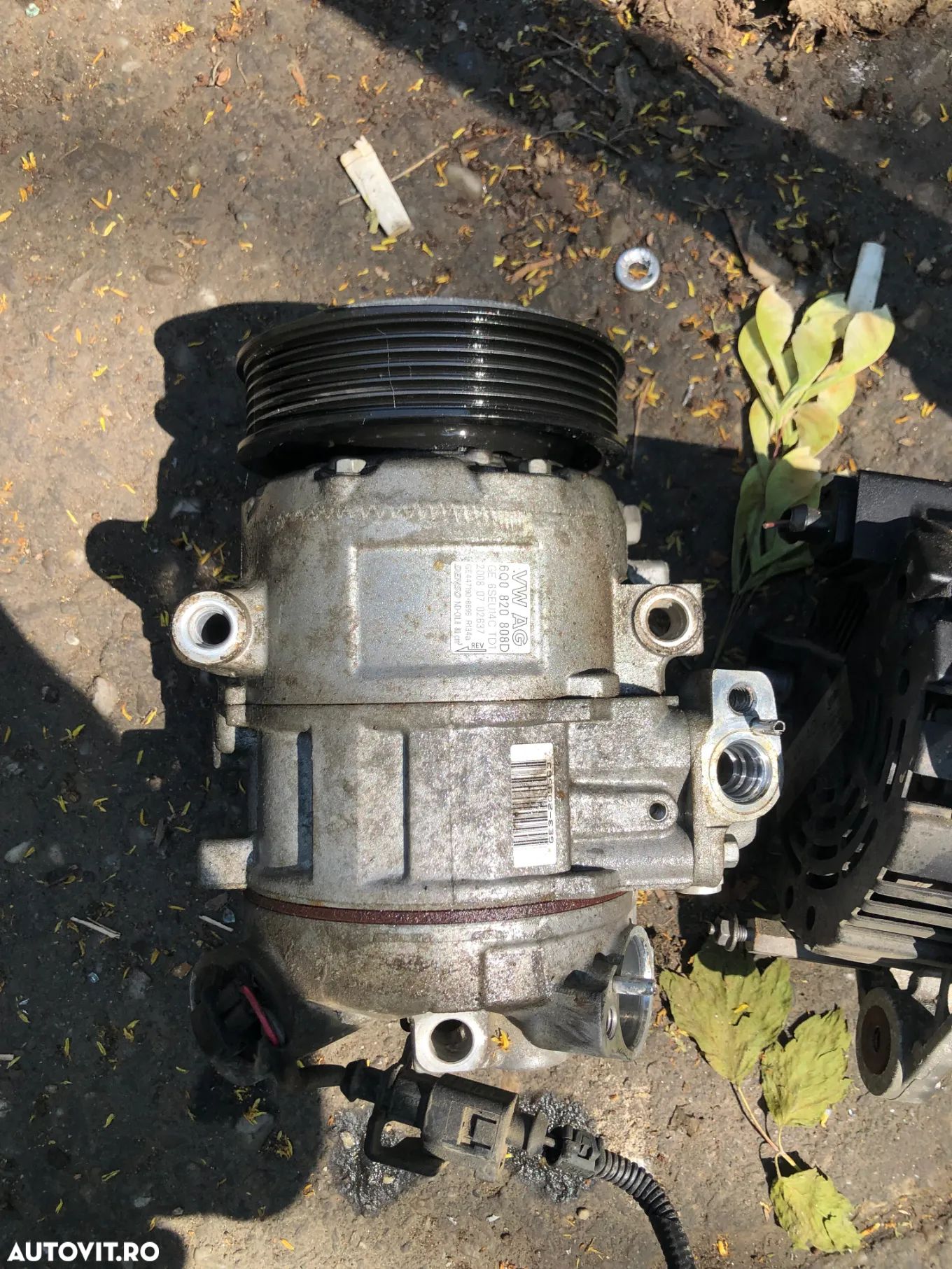 Compresor AC Clima Skoda Fabia VW Polo Seat Ibiza Cordoba 1.4 benzina - 1