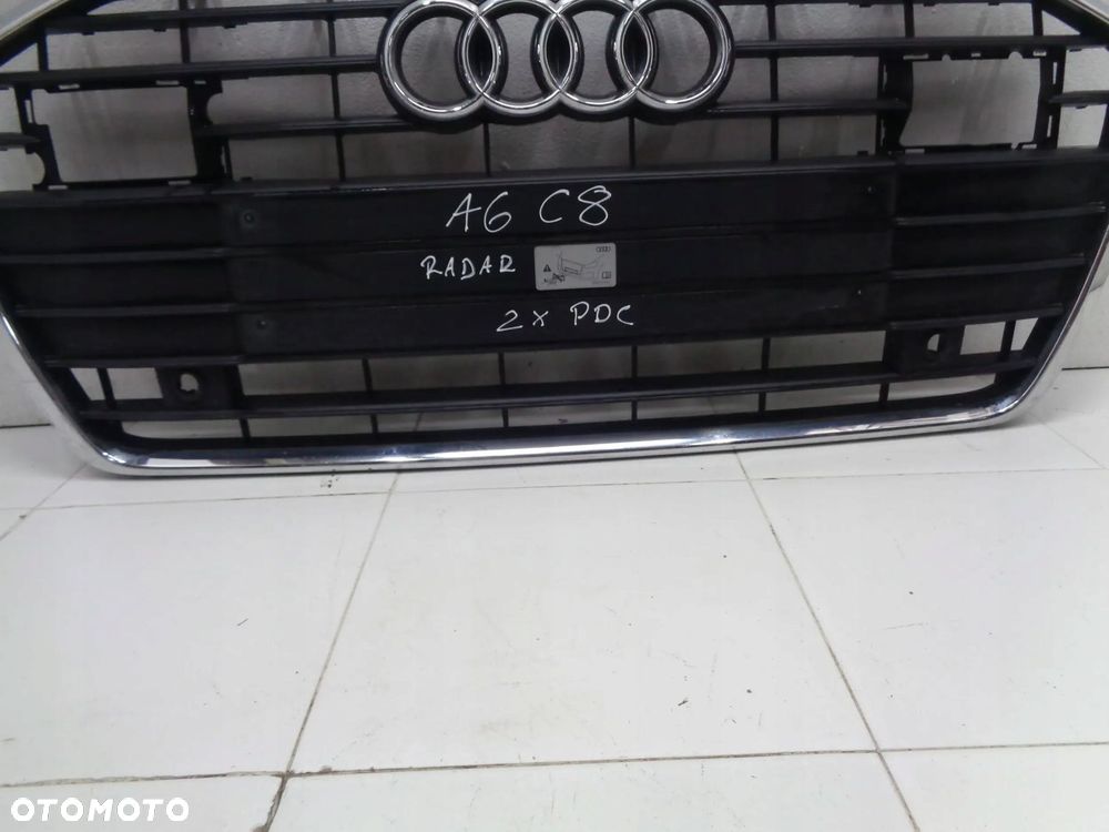 audi a6 c8 4k grill atrapa przód pdc radar 18-21r - 3