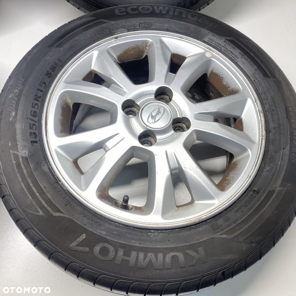 KOŁO FELGI 185/65R15 HYUNDAI I20 II  OE LATO - 4